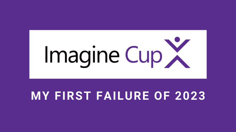 Imagine Cup Failure thumbnail
