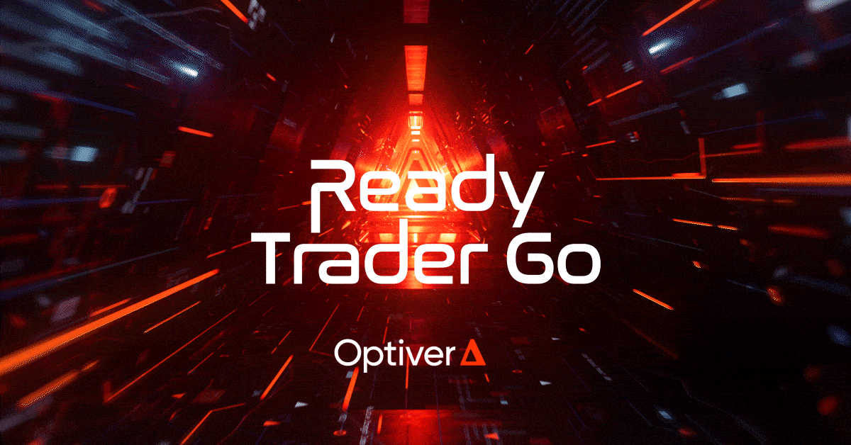 A gif of the optiver ready trader go competition